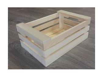 CASSETTA LEGNO NATURA. FRUIT CM.25X17X10