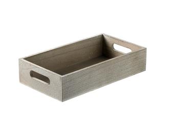 CASSETTA LEGNO BIAN. DECAPATO CM.27X15X6