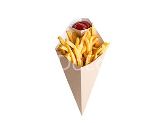 CONT.DOECO CONE L 80X200MM 300ML X40PZ